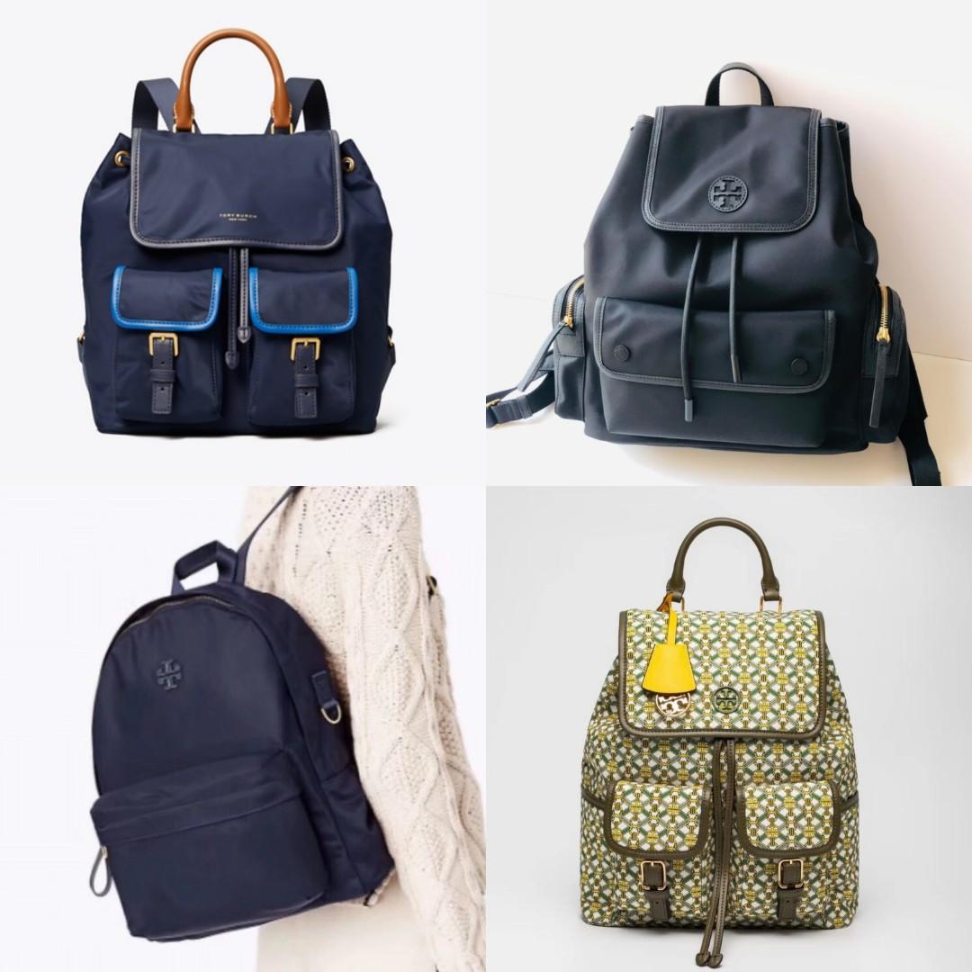 Tory burch backpack perry deals
