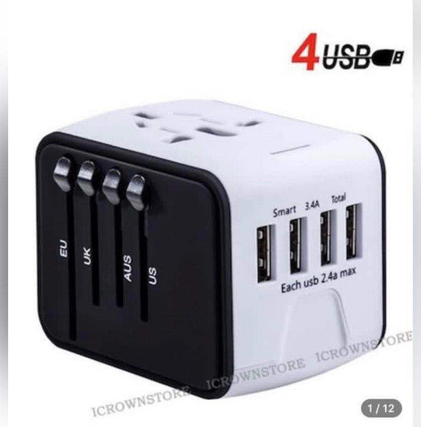 Travel Adapter / Travel Adaptor universal plug export use Easy