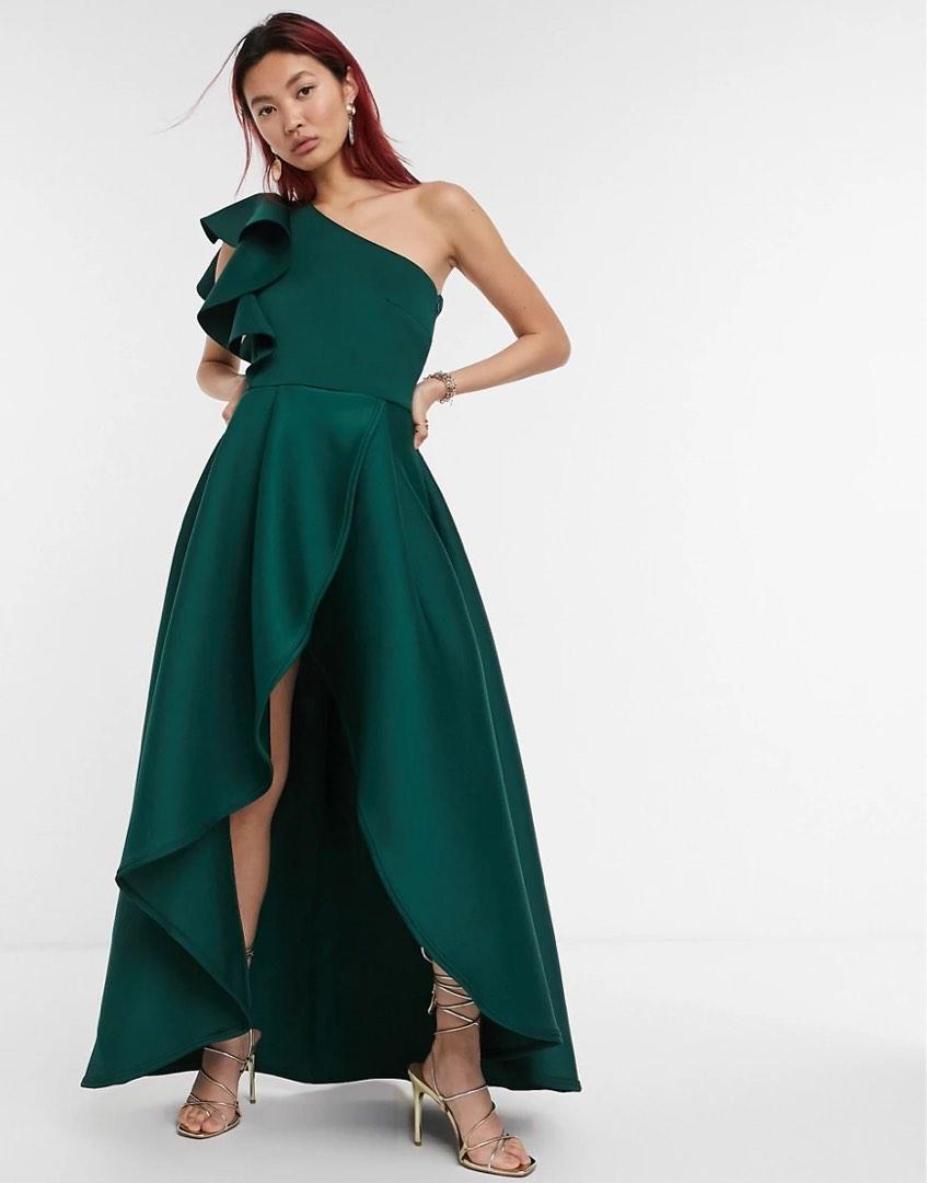 True violet one shoulder dress online