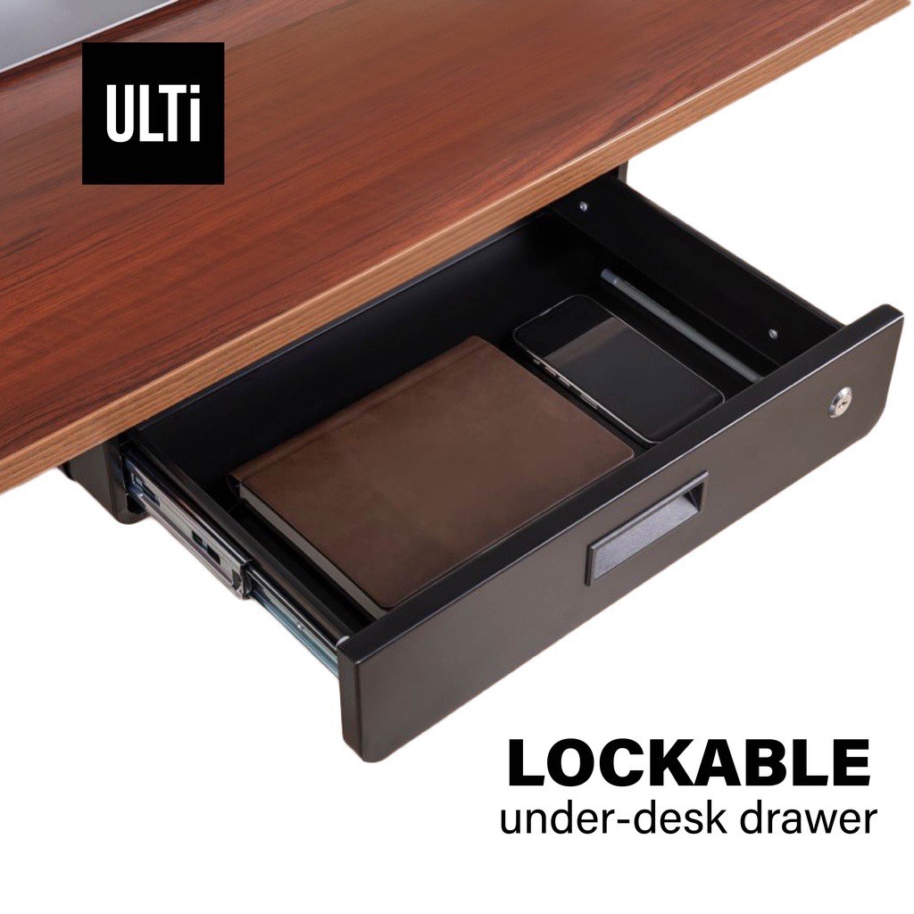 ULTi Lockable Storage Drawer for Standing Desk, Office & Study Table ...