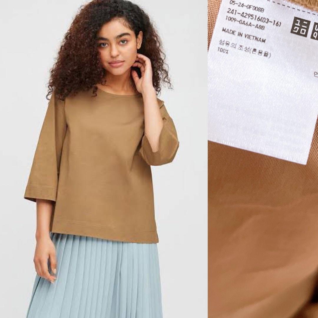 Uniqlo Basic Top, Women's Fashion, Tops, Blouses on Carousell