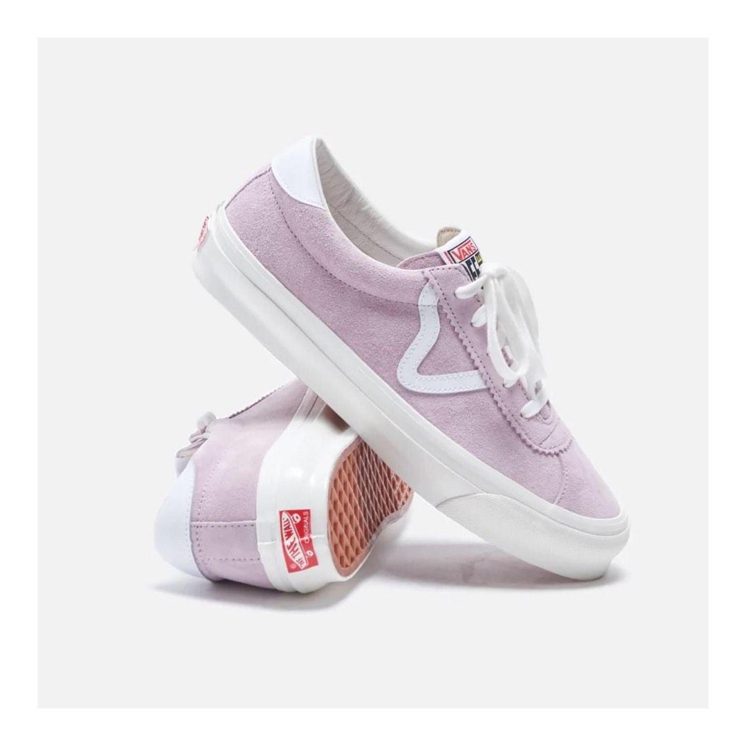 Lilac suede vans hotsell