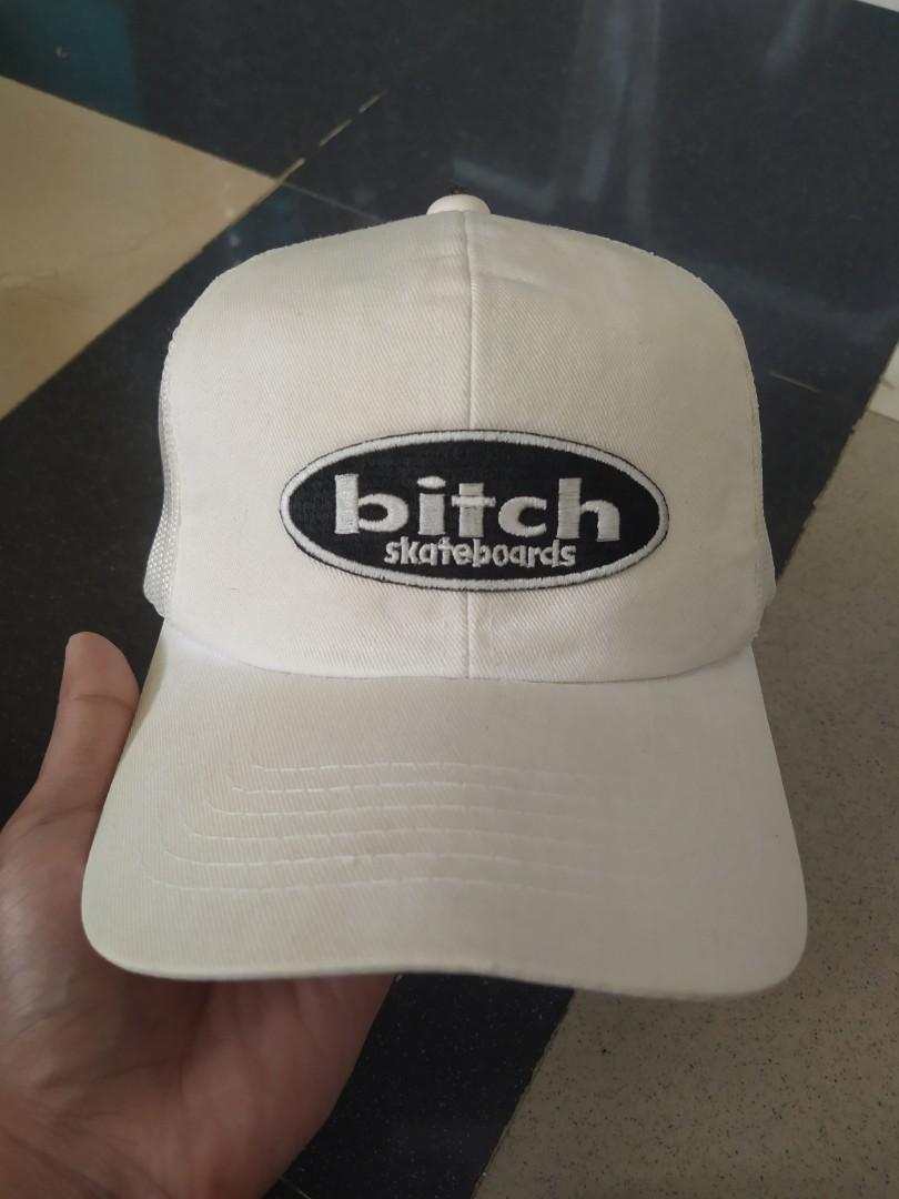 Vintage Bitch Skateboards Snapback, Men's Fashion, Watches