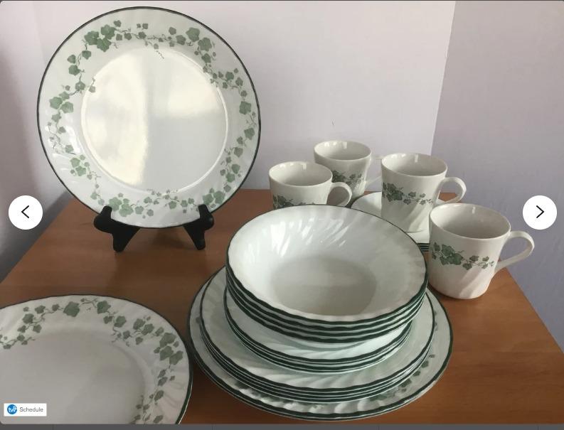 Vintage Corelle Callaway Ivy Dinnerware sold separately