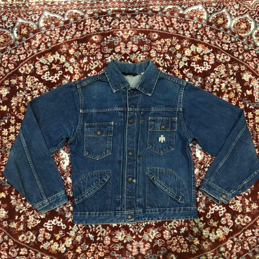 vintage ely denim jacket, Men's Fashion 