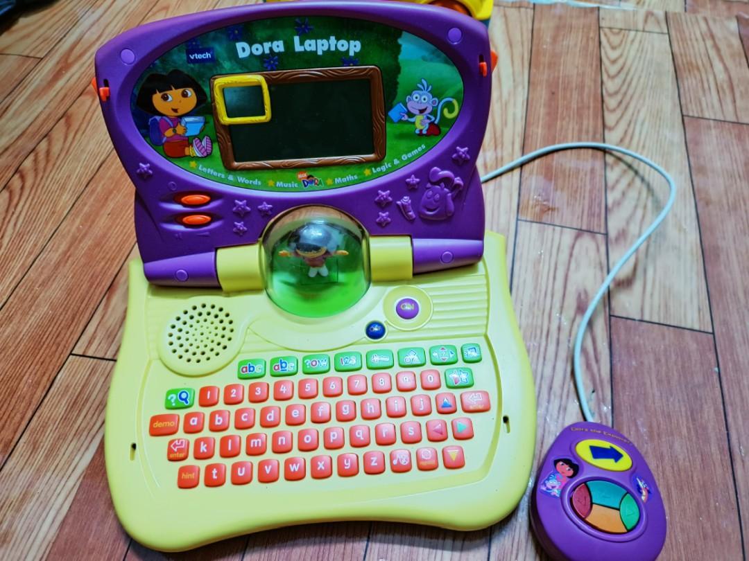 VTECH DORA THE EXPLORER LAPTOP, Hobbies & Toys, Toys &