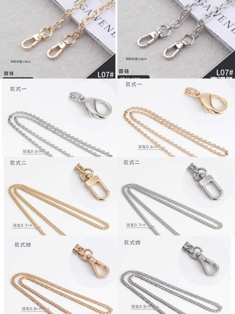 Wallet on chain insert with grommet clutch insert convert to WOC