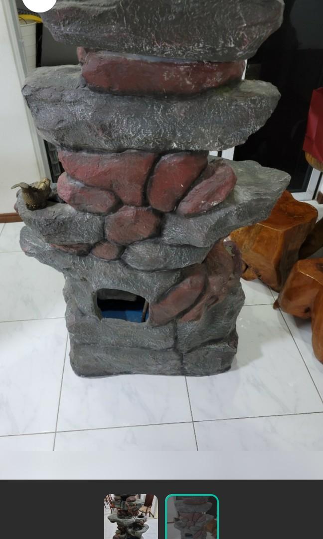 Water Fountain, Furniture & Home Living, Gardening, Pots & Planters on