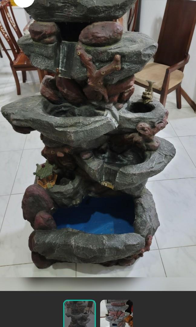 Water Fountain, Furniture & Home Living, Gardening, Pots & Planters on