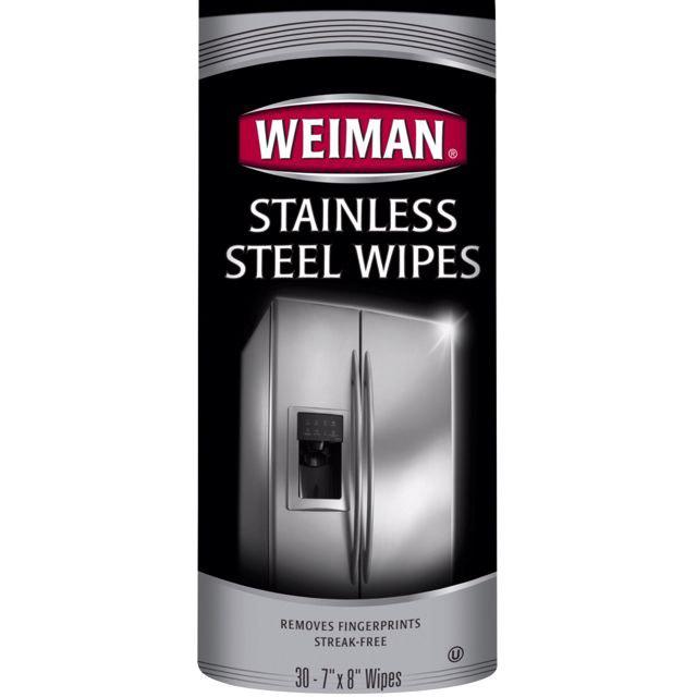 Weiman Stainless Steel Wipes, Furniture & Home Living, Cleaning