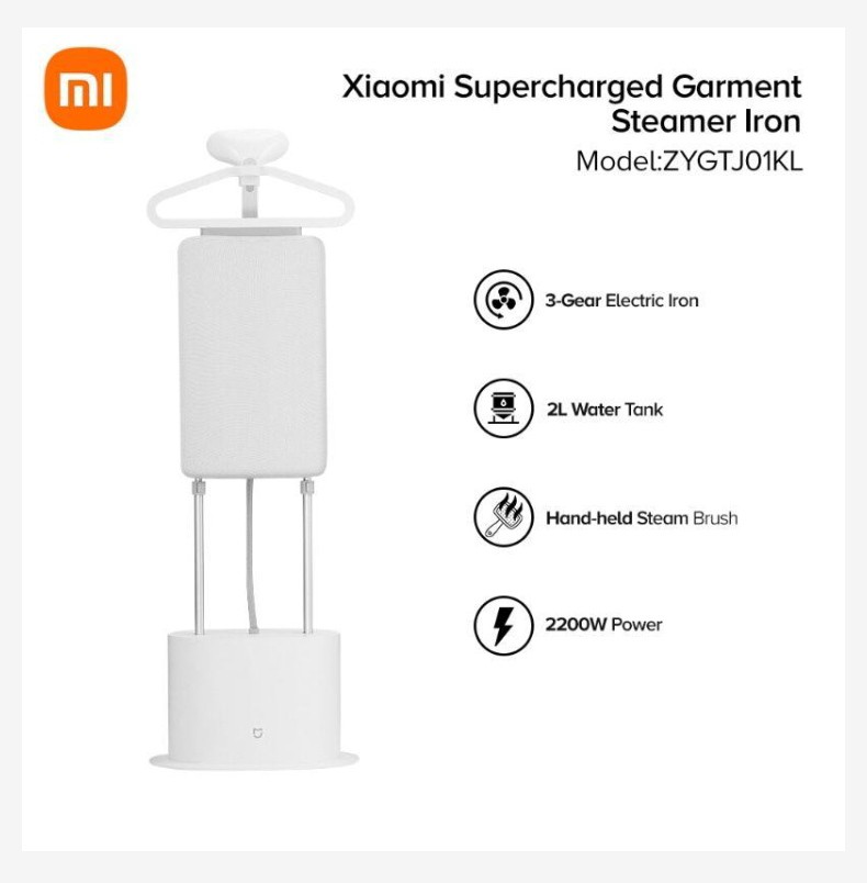Xiaomi Mijia Supercharged Garment Steamer Iron, TV & Home Appliances ...