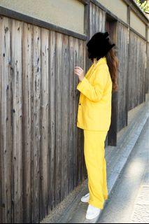 Yellow SUIT SET SIZE S