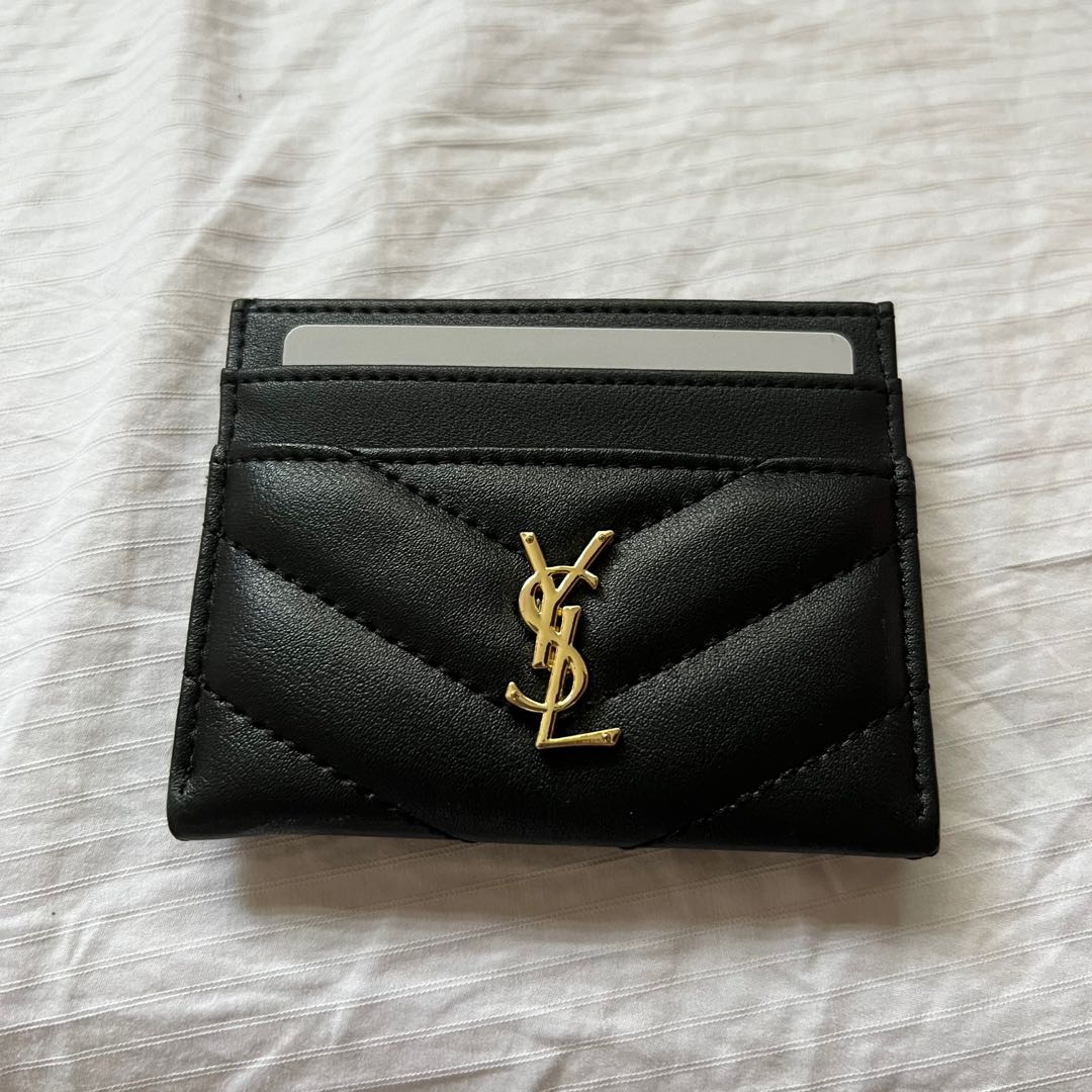 YSL card holder, Women's Fashion, Bags & Wallets, Wallets & Card