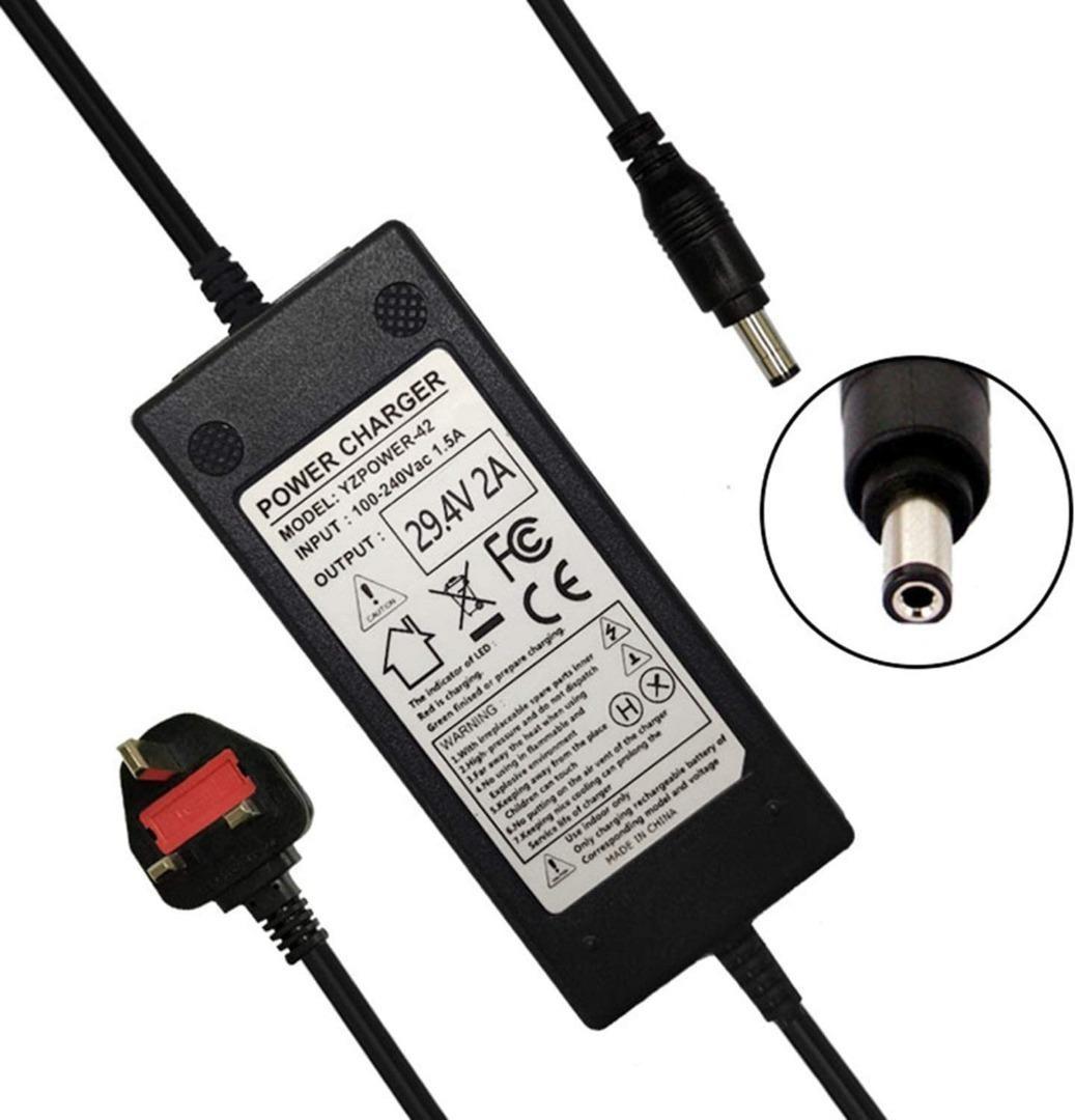 YZPOWER 24V Battery Charger Output 29.4V 2A For Mobility Scooter