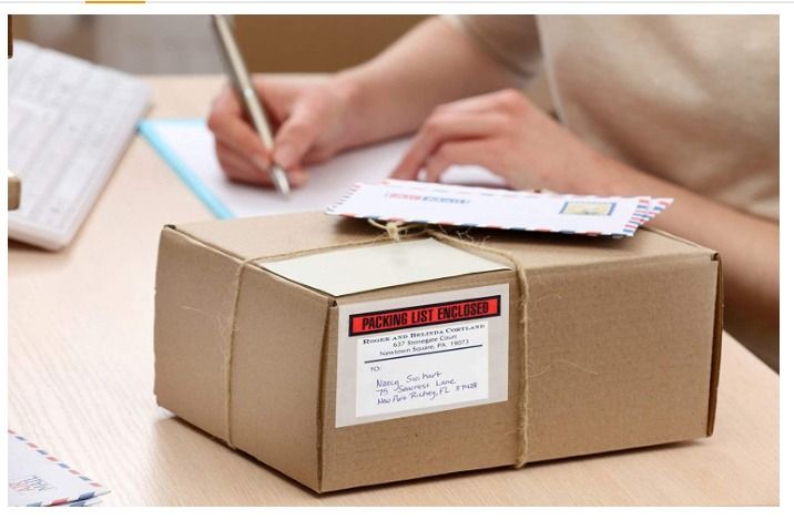 100 PC SET Packing List Enclosed Full Sticker Sleeve Self Sealing ...