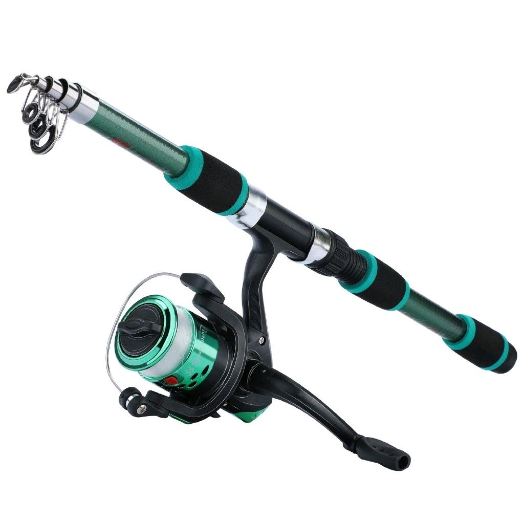 Zebco Quantum Revolve Spinning Fishing Rod and Reel Combo, Anti