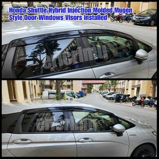2015-2020 Honda Jazz / Fit / Shuttle Injection Molded Door Window Visors