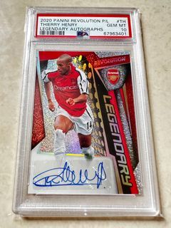 Thierry Henry Arsenal Fanatics Authentic Autographed 2019-20