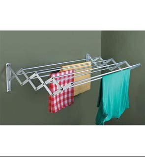 30 INCH  POLDER Accordion Clothes Dryer Wall Mount Accordion Drying Rack     with Mounting Bracket