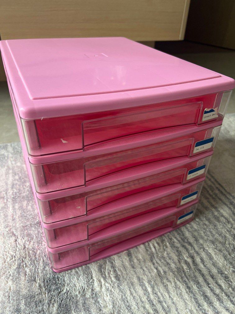 5Tier A4 Document Tray Drawer, Furniture & Home Living, Home