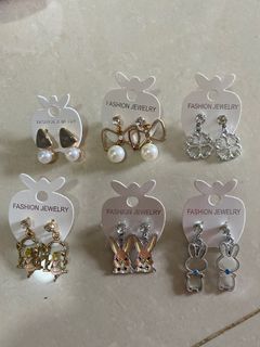 BN any 6 pairs of Fashion Earrings