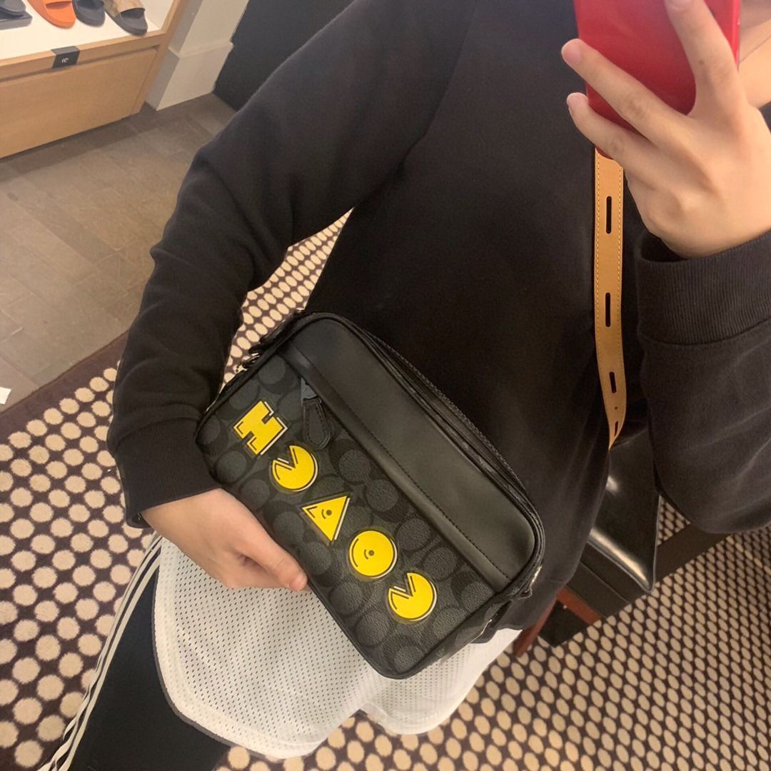 Coach pac man backpack outlet