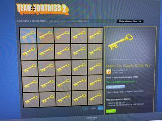 90 TF2 Keys SALE