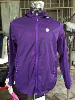 🌟 MOLEX Windbreaker Jacket / Light Running Jacket Purple amat PADU 🌟