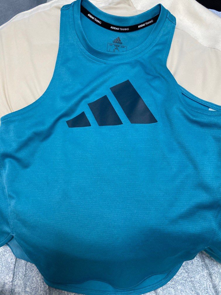 ADIDAS BOX LOGO tank xxs