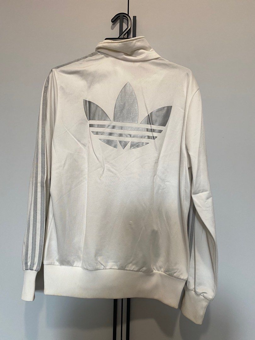 Adidas Jacket White Silver