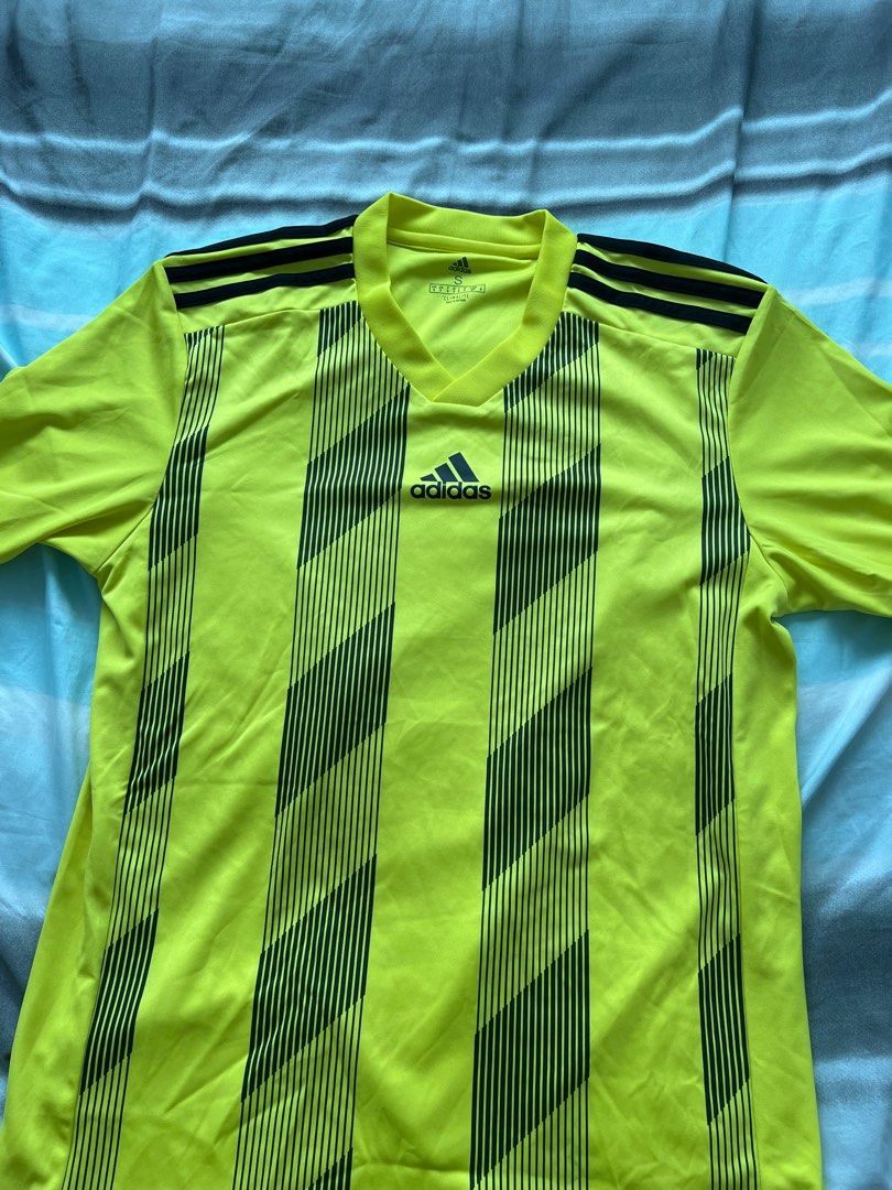 Adidas striped sale 19 jersey
