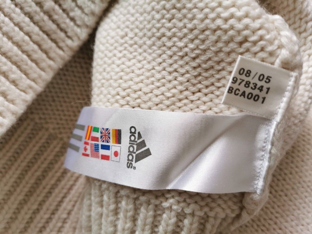 Adidas top wool sweater