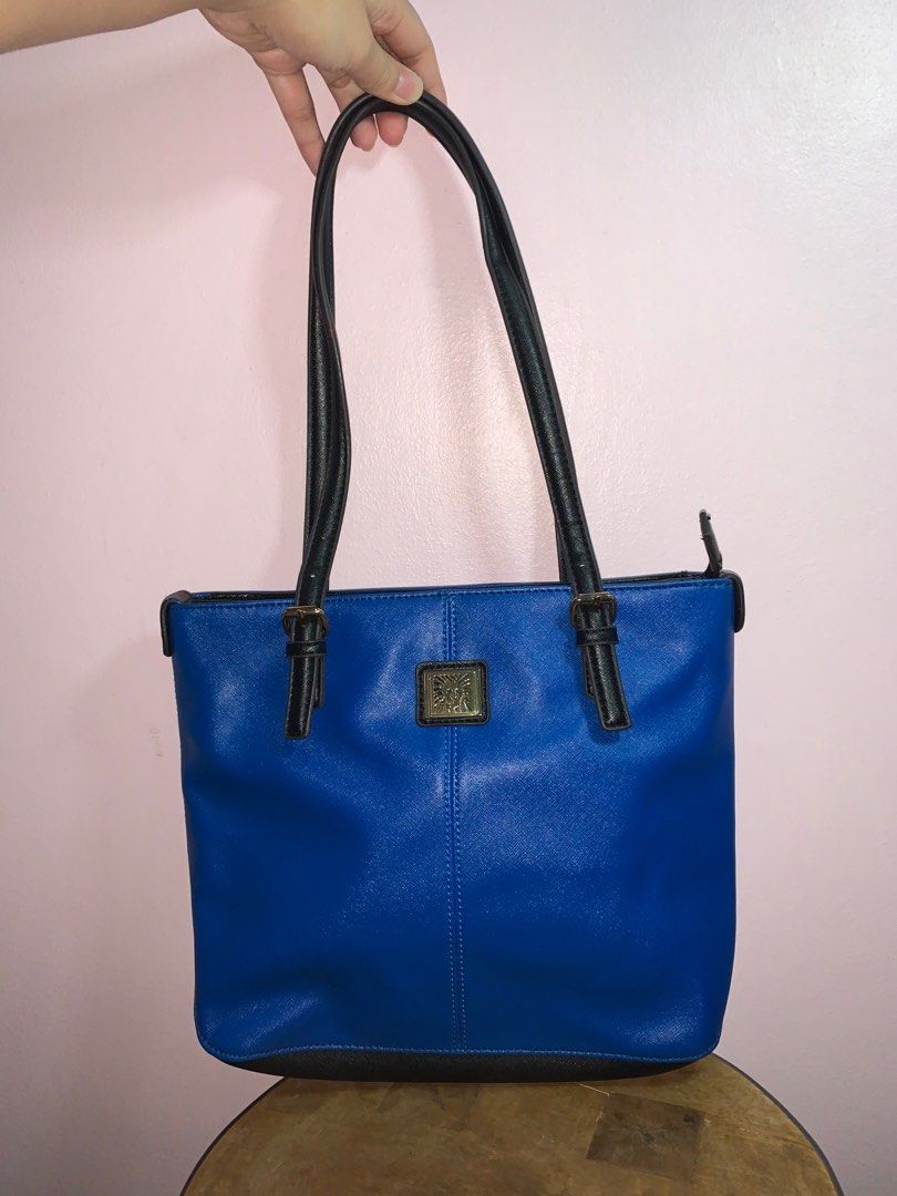 Anne Klein blue bag, Women's Fashion, Bags & Wallets, Shoulder Bags on