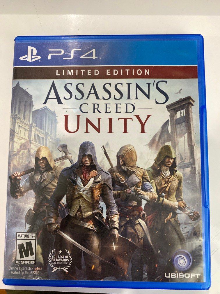 Assassins Creed Unity LIMITED EDITION, Video Gaming, Video Games