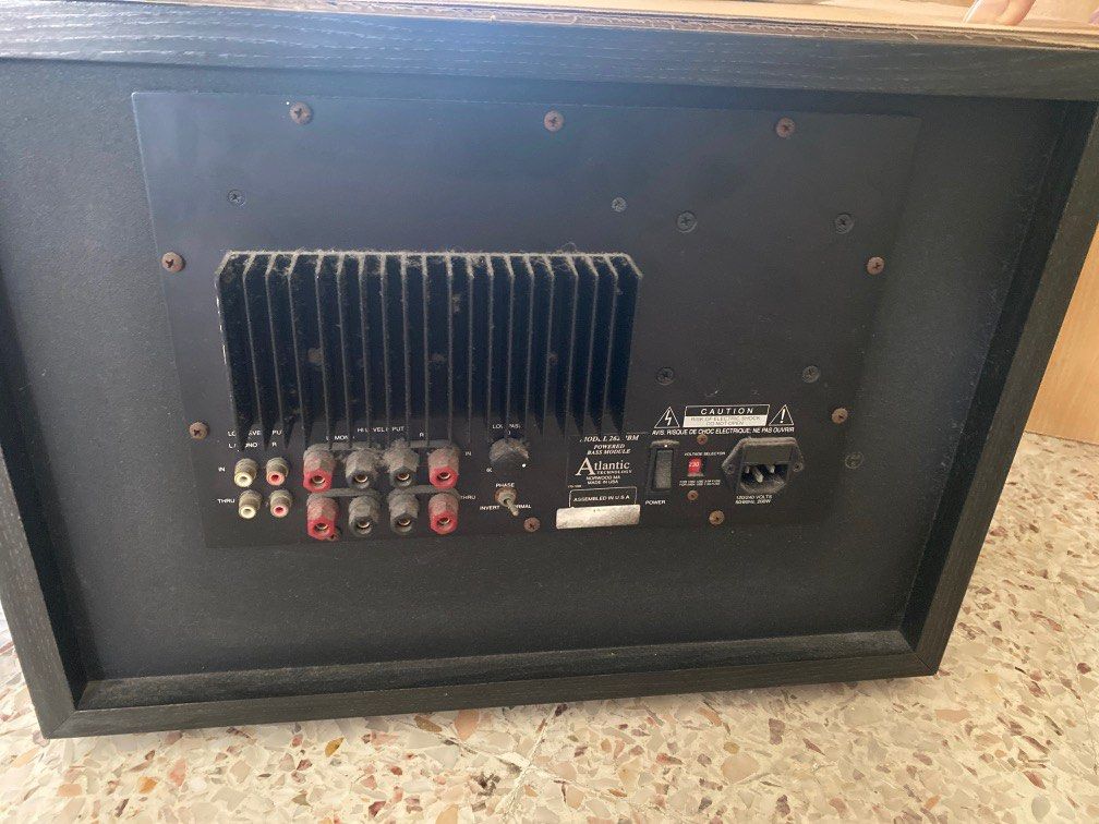 ATLANTIC 262 PBM SUBWOOFER 12 INCH MADE IN AMERICA, Audio, Soundbars