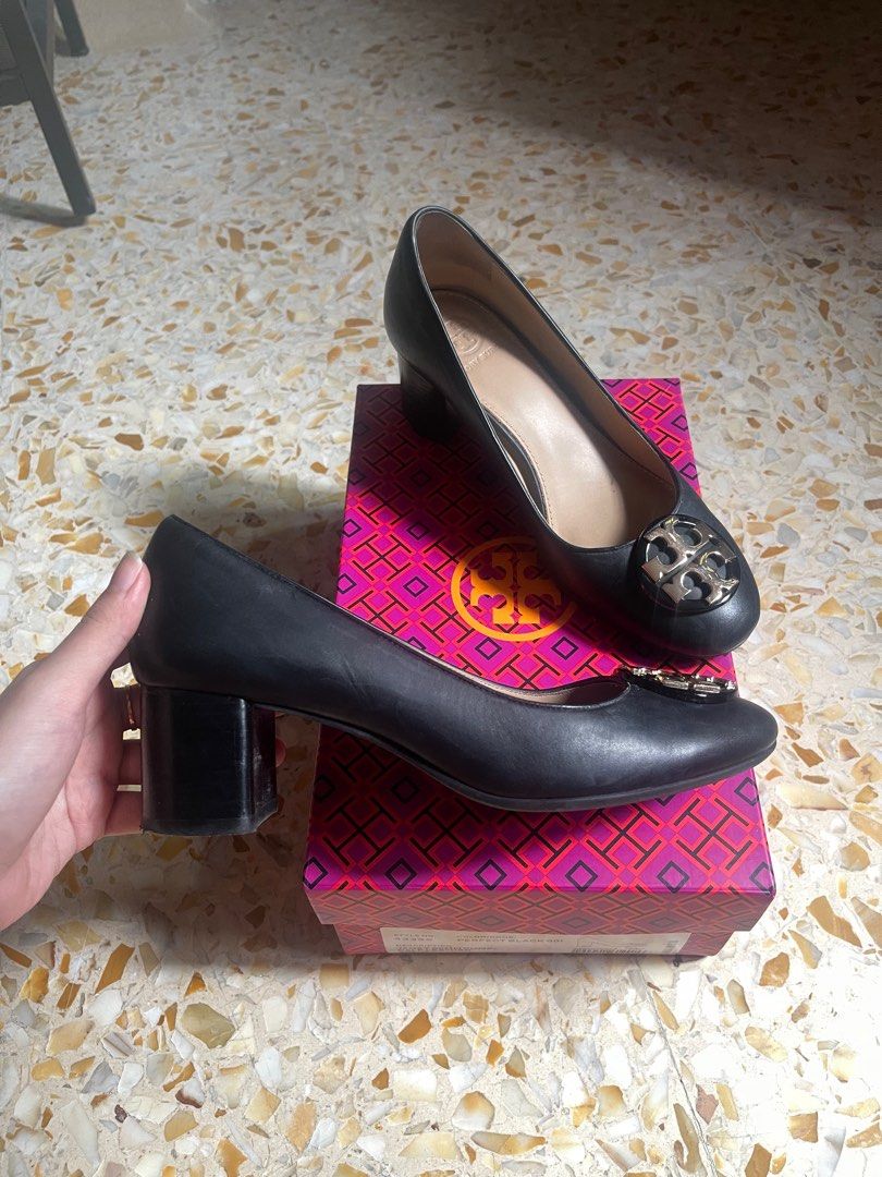 Tory burch janey 50mm pump best sale calf leather
