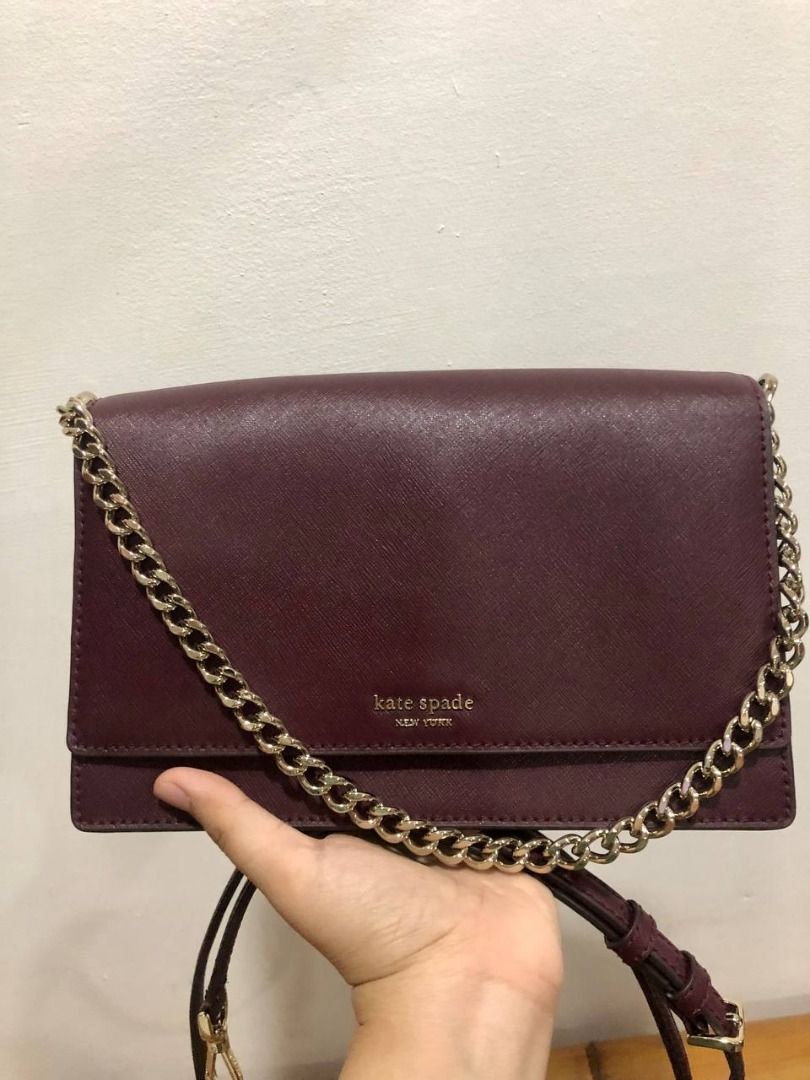 Authentic Kate Spade cameron convertible crossbody cherrywood, Women's  Fashion, Bags & Wallets, Cross-body Bags on Carousell