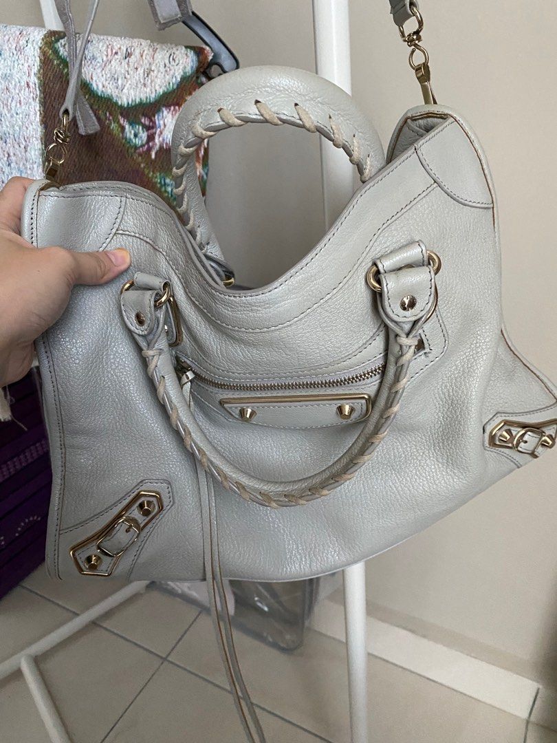 Balenciaga metallic edge medium clearance