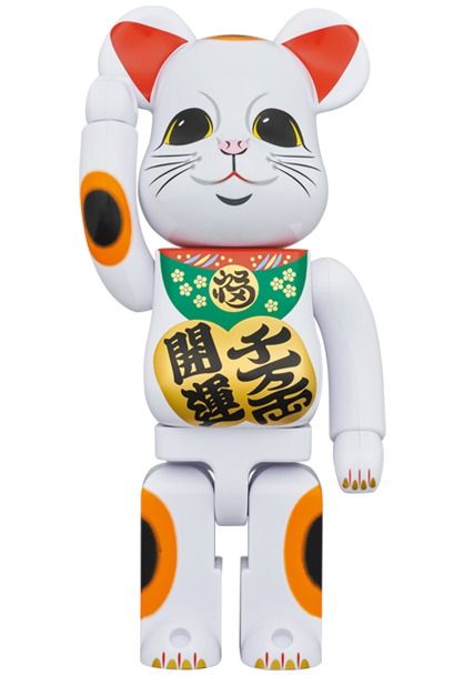 現貨」BE@RBRICK BEARBRICK 招財貓招き猫開運千万両千萬兩400%, 興趣及