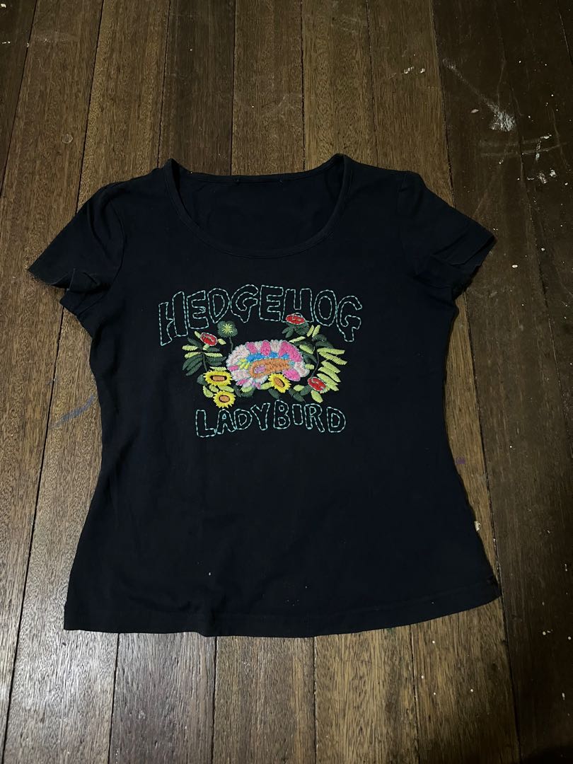 IGGY (Women's Baby Tee - BLACK) main image 1