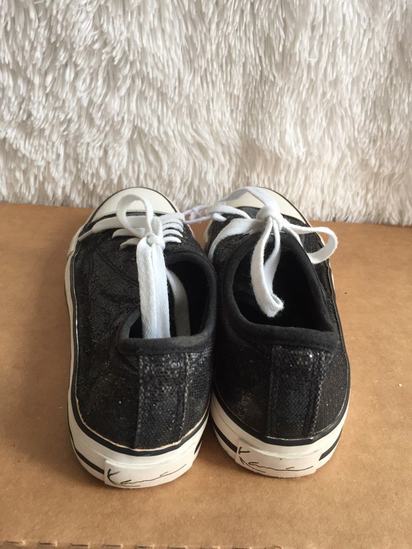 nike black glitter trainers