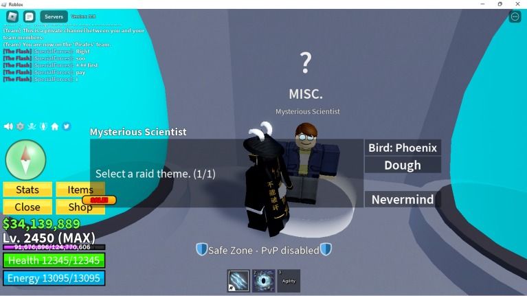 Blox Fruit Raids Services and Trades, Video Gaming, Gaming Accessories ...