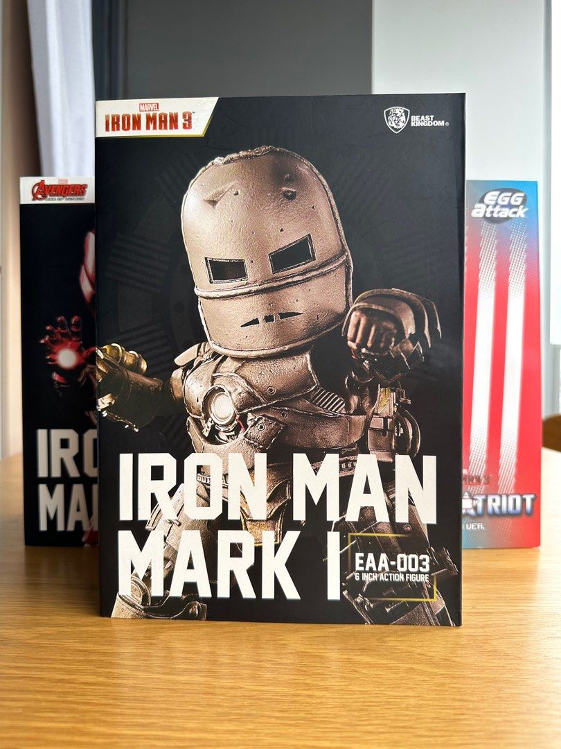 BNIB Beast Kingdom Egg Attack Iron Man Mark 1 Hobbies Toys