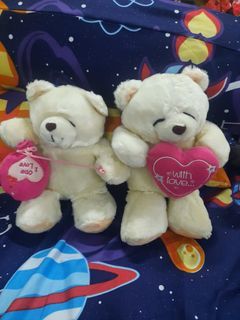 Boneka Beruang sepasang  preloved