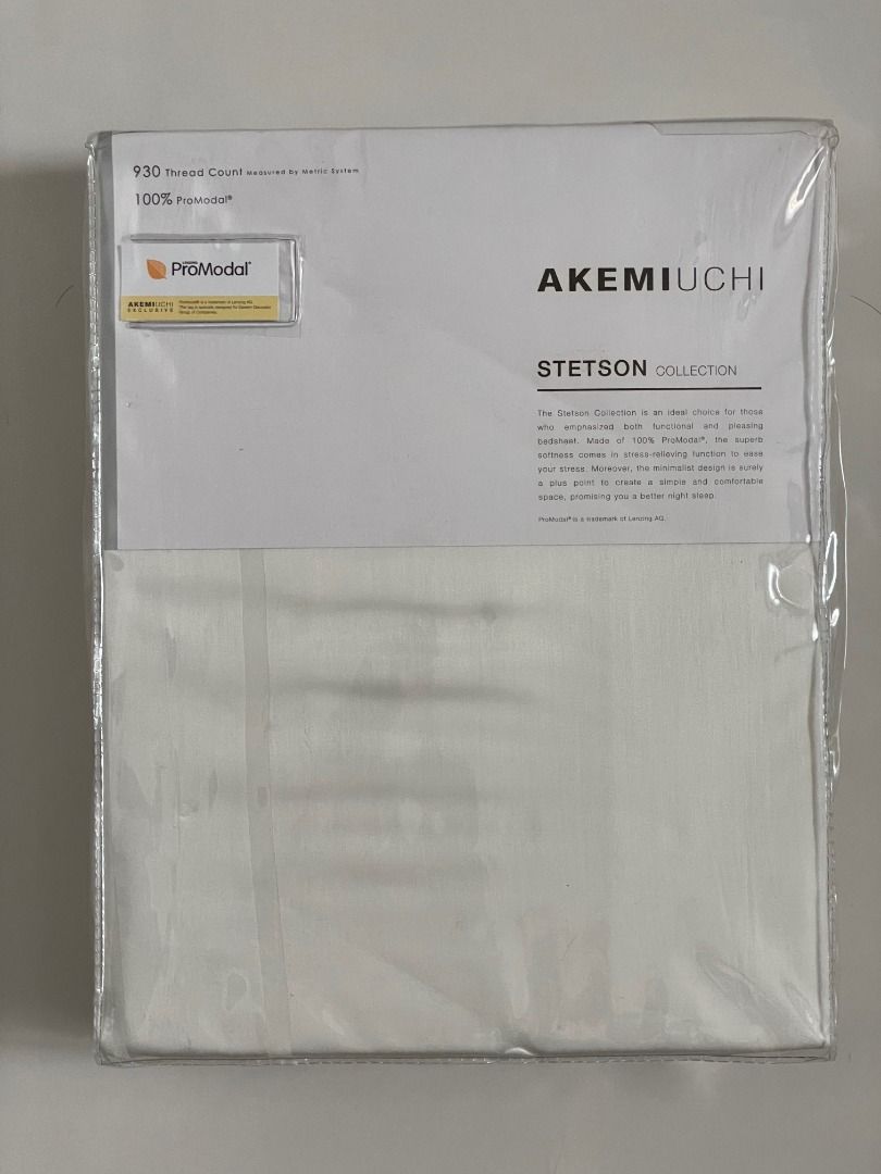 Brand New Akemi ProModal King Fitted Bed Sheet, Furniture & Home Living