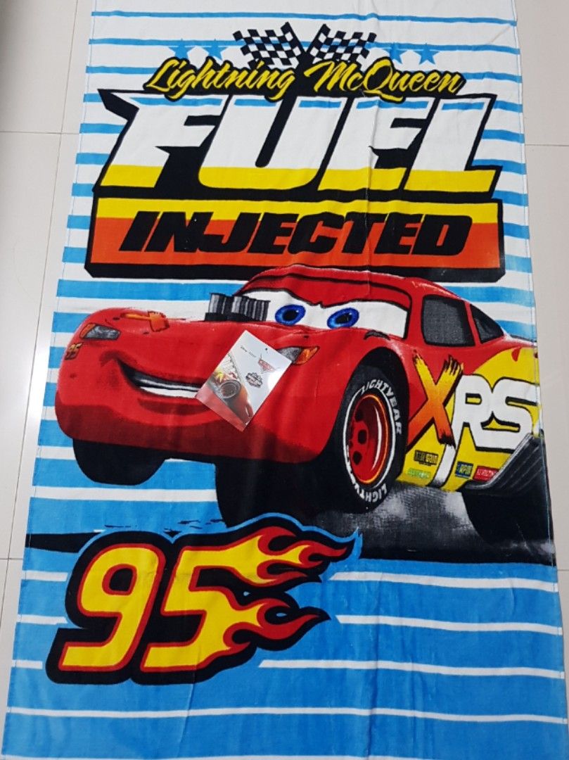 Lightning mcqueen towel cheap