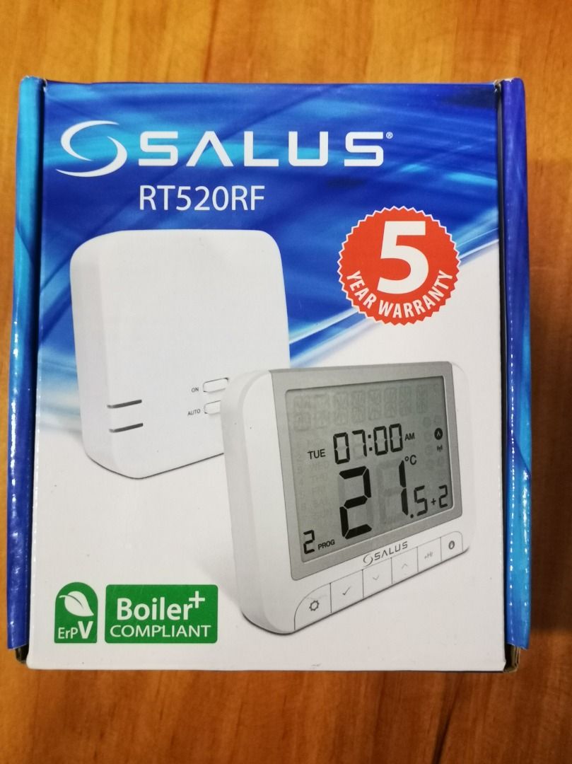 Brand New Salus Controls - RT520RF Boiler Plus Compliant Thermostat ...