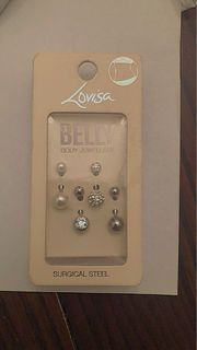 Brand new unopened Lovisa belly button  jewelries