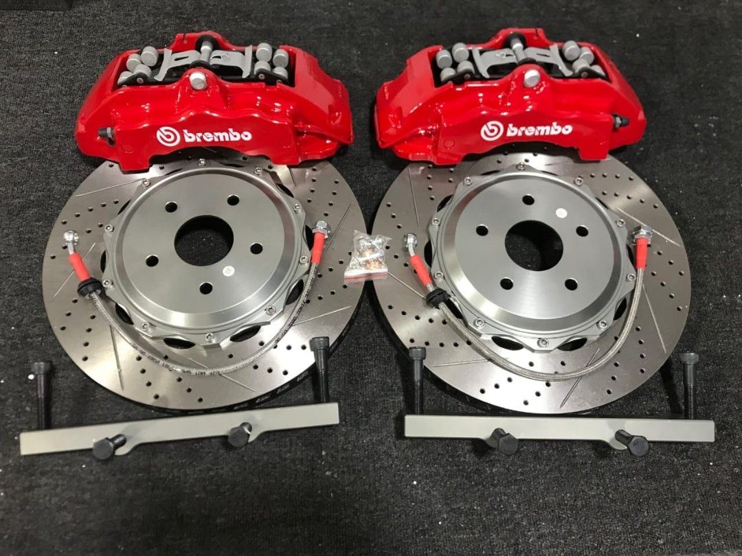 BREMBO 18Z GT6 BRAKE KIT HONDA CIVIC FC /VOLKSWAGEN GOLF MK6 MK7 GTI