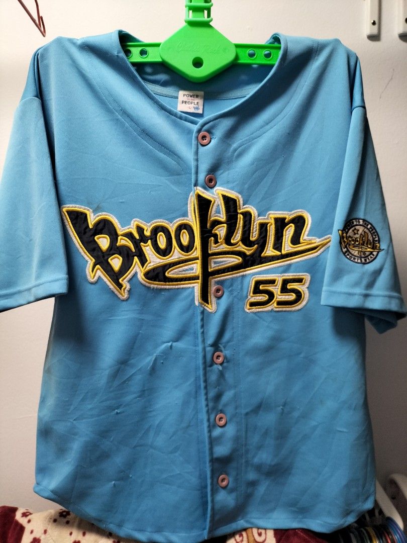 Brooklyn Baseball jersey cutting style, Men's Fashion, Activewear